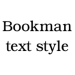Bookman